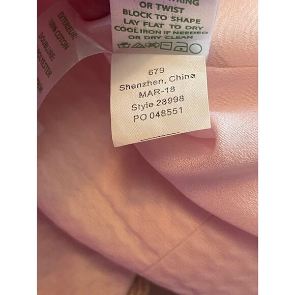 Lilly Pulitzer Pearl Shift‎ Paradise Tint Pink Metallic Gold Dress - Picture 15 of 15